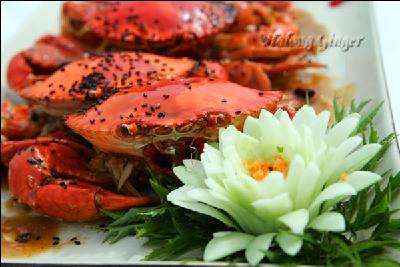 Click to enlarge: Delicious Food served in Halong Ginger