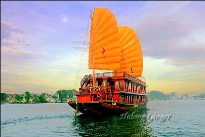 Halong Bay on Ginger Junk