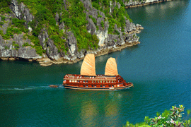 Seaside Indochina Sails Halong bay